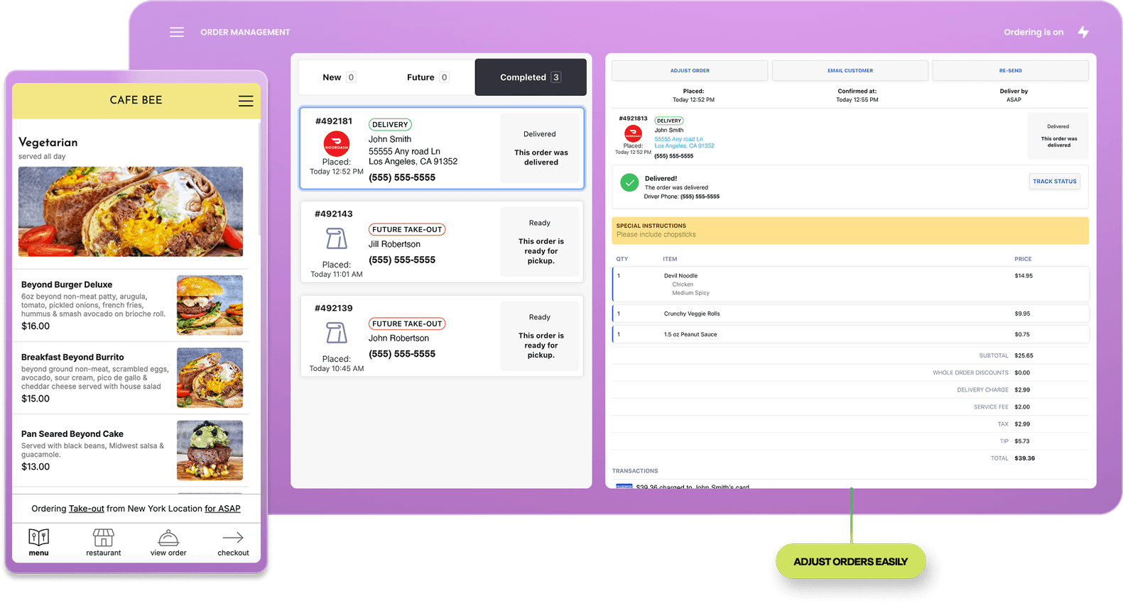Easy Order Management